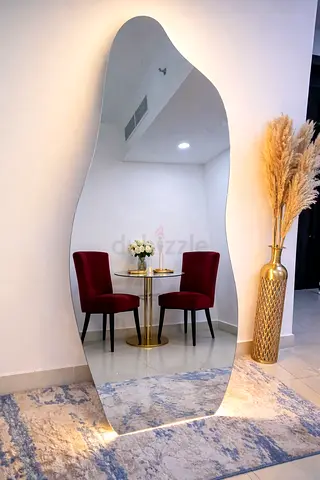 My Large Wavy Full-Length Leaning Mirror - Good Condition