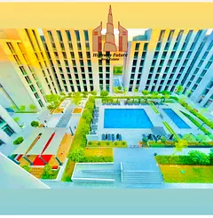 Luxurious 2bhk apartment with Balcony + Gym pool + All Amenities in Jada