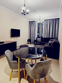 One bedroom and living room apartment in Residence Towers