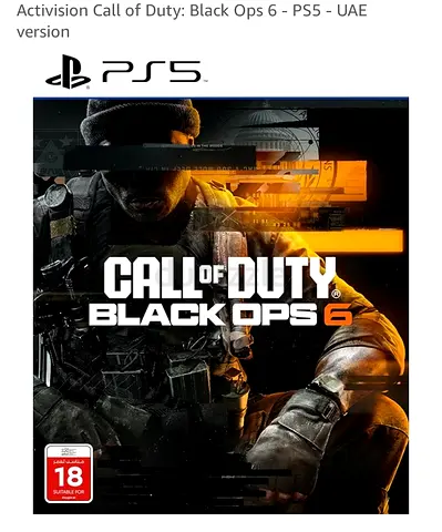 Call Of Duty: Black Ops 6 Disc