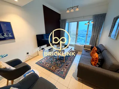 Spacious Furnished 1BR for Rent | Huge Balcony | Lake View Tower JLT