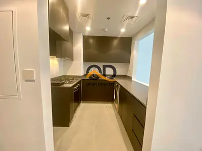 Modern Living | Stylish Apartment with Semi-Closed Kitchen in Tiraz, Aljada