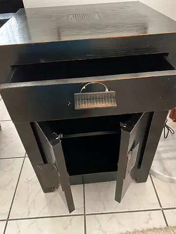 Chinese cupboard black