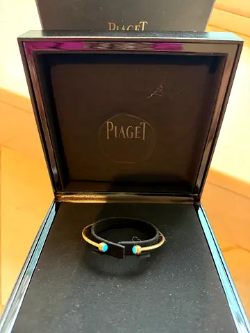 Authentic Piaget Possession open bangle gold bracelet size 16