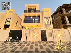 🏡 Luxury Villa for Sale in Al Zahya – Ajman | G+2 | Private Pool | Elevator | Fully Equipped