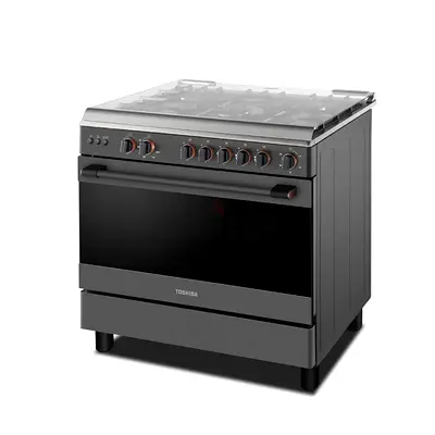 Never Use Toshiba 5 Burner Full Gas Cooker Range Size 90cm