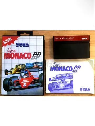 SEGA Master System - Super Monaco GP - PAL