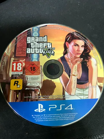 GTA 5 ps4 cd