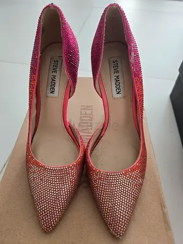 Steve Madden womens rhinestone pointed flats