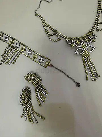 Choker / Necklace / Earrings Set