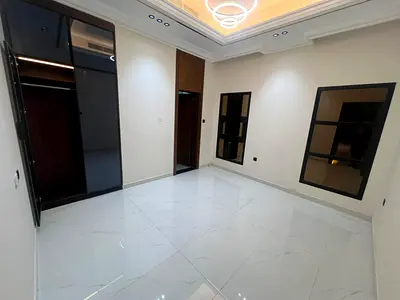 For sale in Ajman a luxury villa in Al Helio Center premium finishing and stone façade new classic style with a strategic location on a street and all