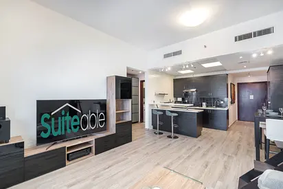 1-BED Gem in Hamza Tower, Sports City