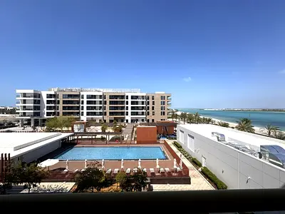 Spacious 2BR+Maid| Pool+Sea View| Ready To Move In