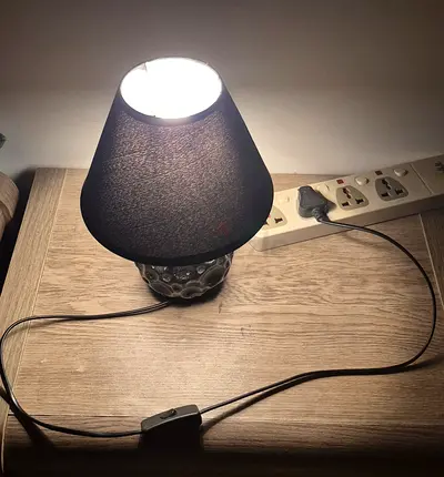 Table Lamp with shed