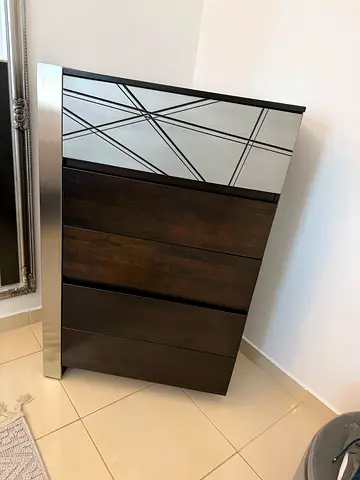 Bed room for sale king size without mattress and cabinets very good condition