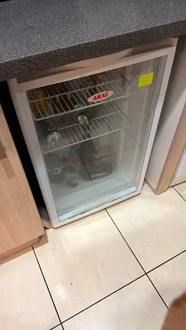 Selling my compact glass-door beverage fridge - good working condition