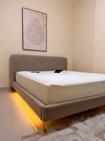 BLAZERIA KING BED 180X200 CM - BEIGE | For Sale
