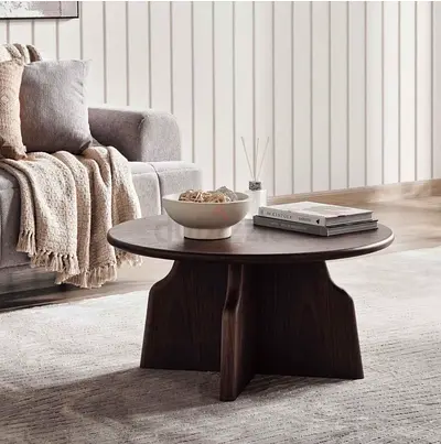 BEVEL COFFEE TABLE VENEER - WALNUT | For Sale