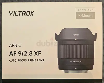 Repriced - Viltrox AF 9/2.8 XF Auto Focus Prime Lens (Fujifilm X Mount) - Brand New and Sealed