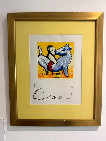 Herman Brood Signed Pop Art Print Limited Edition