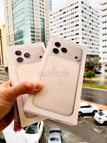 آيفون 17 برو ماكس 256 جيجا تيتانيوم جديد متبرشم