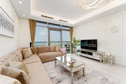 Spacious 2BR in Paramount Midtown | Infinity Pool | Burj Khalifa & Skyline Views | All Bills Included