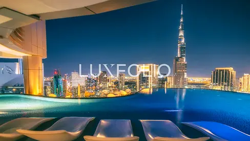 Luxury Midtown 2BR Full Burj Khalifa Views AVAILABLE