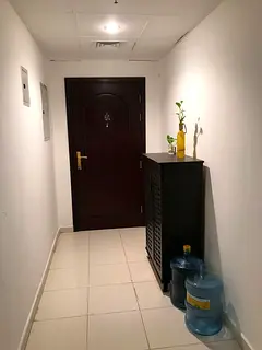 Ready to move spacious MasterBedroom with attached wash room fully furnished.Including sewa+internet
