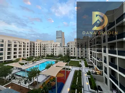 مرحبا بكم في دانة الذهبية هودي هومز العقارية ذ.م.م  تفاصيل الدفع : 5999 تفاصيل الشقة غرفه وصاله شرفة   حمام مسبح  جيم المطبخ مجهز بالكامل بخزائن ...