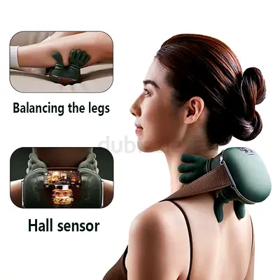 Portable Neck  Shoulder Massager — Compact Rechargeable Unit