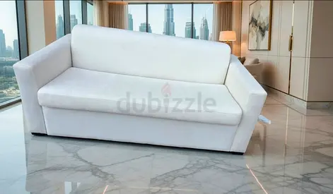 Natuzzi three seater sofa bed with mattress like