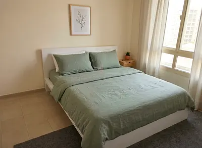 Queen Size White Bed 160×200 Durable frame with comfortable mattress. Slightly used, great condition