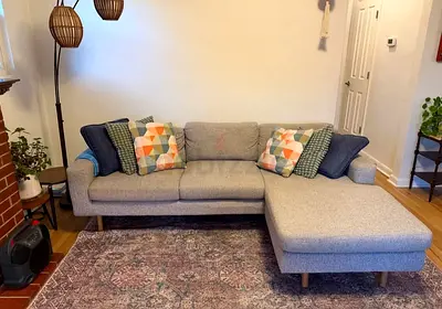 West elm Newport L shape sofa