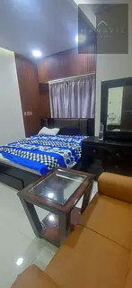 Great Opportunity – Furnished Apartment in Al Taawun near Dubai, One Bedroom, Living Room with Bal