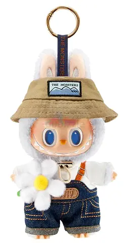 Labubu Fall in Wild keyring