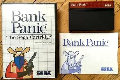 SEGA Master System Game - Bank Panic