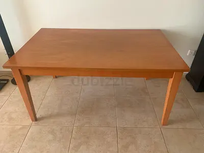 Brown Study Table - Large  FREE matching  Chair