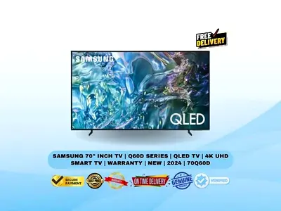Samsung 70 Inch TV | Q60D Series | QLED TV | 4K UHD Smart TV | Warranty | New | 2024 | 70Q60D