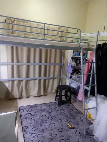 IKEA single size loft bed
