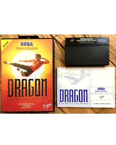 Dragon the Bruce Lee story sega master system Pal