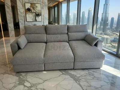 Ikea eskilstuna L shape sofa under storage