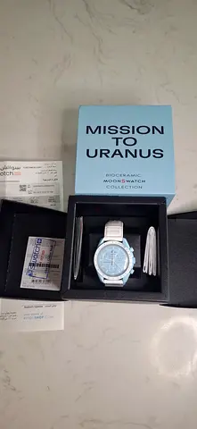 Swatch x Omega Mission to Uranus MoonSwatch — NEW (from Dubail mall) FULL SET
