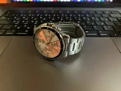 CASIO WATCH MTP1374  CHRONOGRAPH GENUINE UNDER WARRANTY