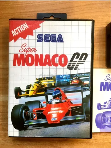 SEGA Master System - Super Monaco GP - PAL