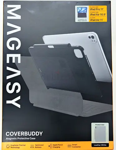 MAGEASY CoverBuddy for 2022/2020 iPad Pro 11 - iPad Air10.9for 2024/ Case Compatible with Magic Key