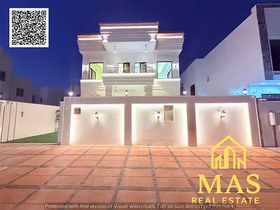 🏰 Luxury Classic Stone-Facade Villa for Sale in Al Amera – Ajman | Premium Finish & Prime Location