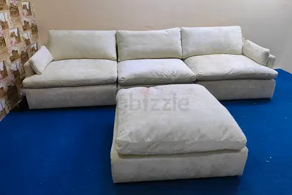 Super comfy feather 🪶 filled modular sofa