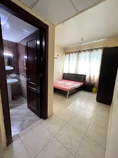 Fully Furnished Master Bedroom with attached Bathroom at Shabiya 10