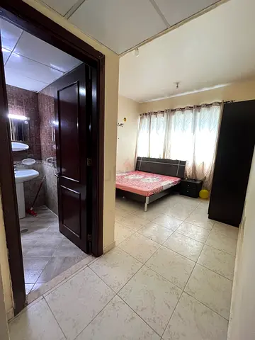 Fully Furnished Master Bedroom with attached Bathroom at Shabiya 10