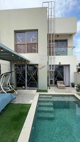 Upgraded 3BR + Maid + Study Villa | Corner Unit | Private Pool | Near Metro